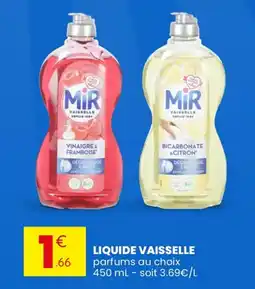 Stokomani MIR Liquide vaisselle offre