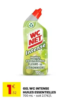 Stokomani WC NET Gel wc intense huiles essentielles offre