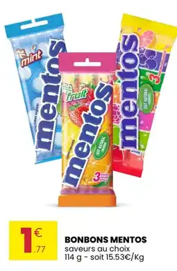 Stokomani MENTOS Bonbons offre