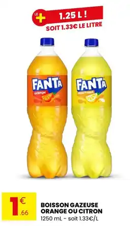 Stokomani FANTA Boisson gazeuse orange ou citron offre
