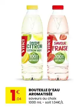 Stokomani VITTEL Bouteille d'eau aromatisée offre