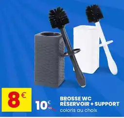 Stokomani Brosse wc réservoir + support offre