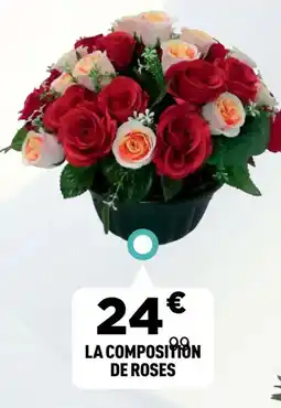 Centrakor La composition de roses offre