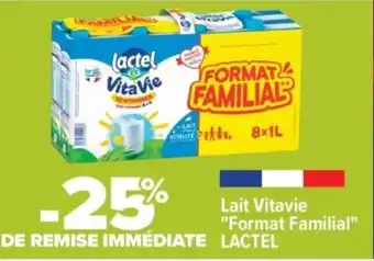 LACTEL Lait Vitavie "Format Familial"