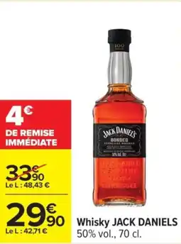 Carrefour JACK DANIELS Whisky offre