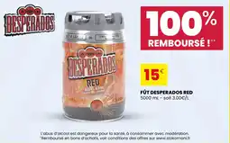 Stokomani Fût Desperados Red offre