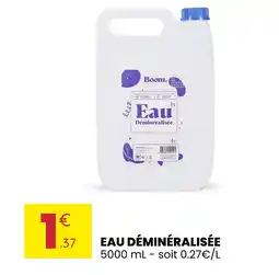 Stokomani BOOM Eau Déminéralisée offre