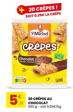 Stokomani ST MICHEK 20 CRÊPES AU CHOCOLAT offre