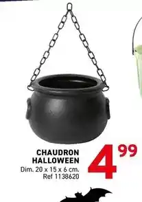 Trafic Dim - chaudron halloween offre