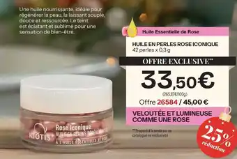 Stanhome Kiotis - huile en perles rose iconique offre