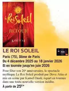 Dove - paris (75,) dôme de paris