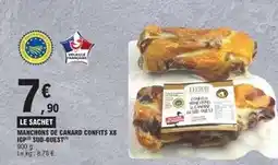E.Leclerc Francaise - manchons de canard confits x8 igp sud-ouest offre