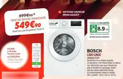 Extra Bosch - lave-linge offre