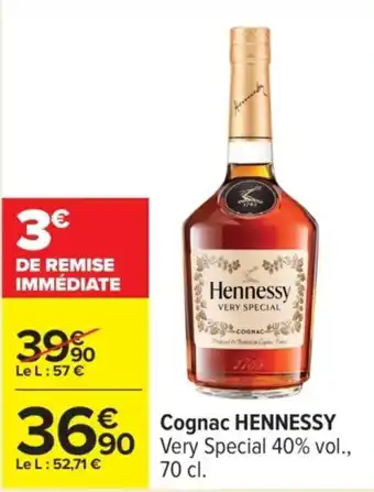 Carrefour HENNESSY Cognac offre