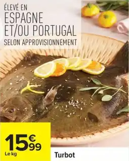 Carrefour Turbot offre