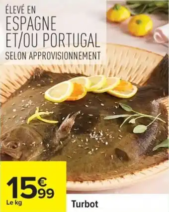 Carrefour Turbot offre