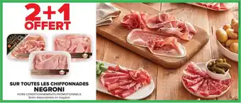 Carrefour NEGRONI Sur toutes les chiffonnades offre