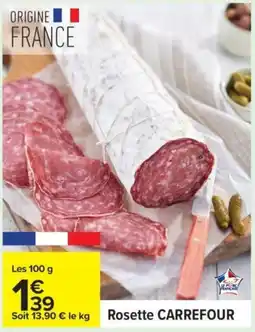 Carrefour Rosette carrefour offre