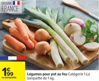Carrefour Légumes pour pot au feu offre