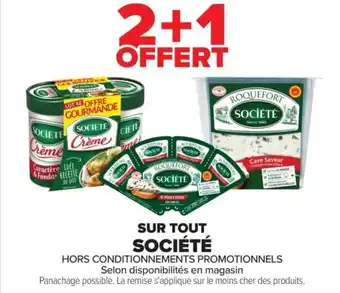 Carrefour SOCIÉTÉ Sur tout offre