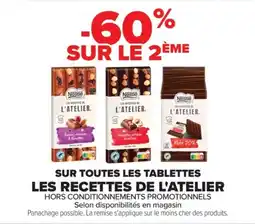 Carrefour Sur toutes les tablettes les recettes de l'atelier offre
