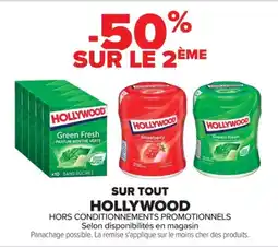 Carrefour HOLLYWOOD Sur tout offre