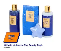 Action Wash - kit bain et douche the beauty dept offre