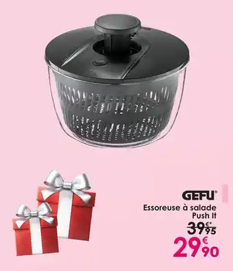 Culinarion Gefu - essoreuse à salade push it offre