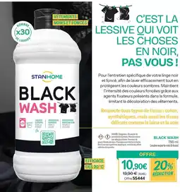 Stanhome Stan home - black wash offre