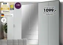 Möbel Martin Armoire à portes battantes offre