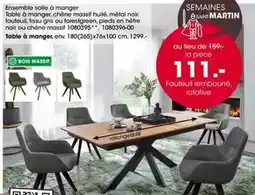 Möbel Martin Fauteuil rembourré, rotative offre