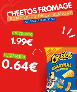 marché frais Géant Cheetos - fromage offre