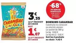 Maximarché Carambar - bonbons offre