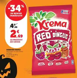 Maximarché Krema - bonbons offre