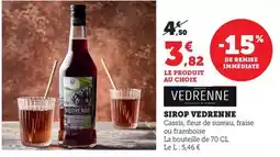 Maximarché Vedrenne - sirop offre