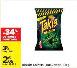 Carrefour TAKIS Biscuits Apéritifs offre