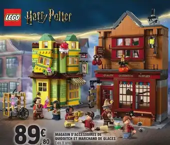E.Leclerc Magasin d'accessoires de quidditch et marchand de glaces offre