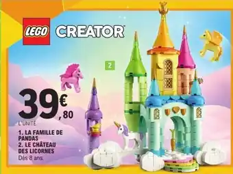 E.Leclerc Le château des licornes offre