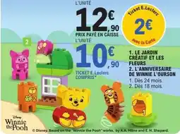 E.Leclerc L'anniversaire de winnie l'ourson offre