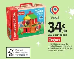 E.Leclerc Mon chalet en bois offre