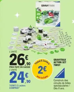 E.Leclerc Gravitrax action set offre