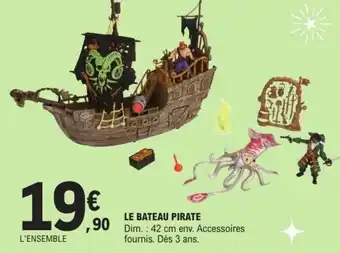 E.Leclerc Le bateau pirate offre
