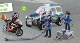 E.Leclerc Barrage de police voiture et moto offre