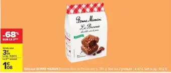 Carrefour BONNE MAMAN Gâteaux offre