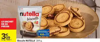 Carrefour NUTELLA Biscuits offre