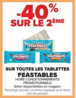 Carrefour FEASTABLES Sur toutes les tablettes offre