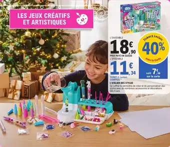 E.Leclerc L'atelier des stylos offre