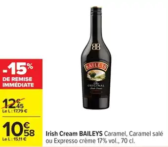 Carrefour BAILEYS Irish Cream offre