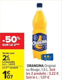 Carrefour ORANGINA offre