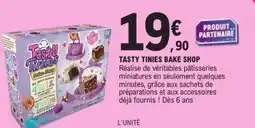 E.Leclerc Tasty tinies bake shop offre
